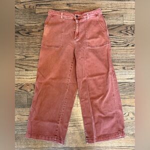Universal Thread Wide Leg Jeans – Rust Color, Size 30R